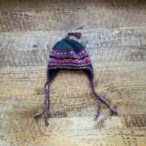 Newari Hand Knit in Nepal Wool Hat